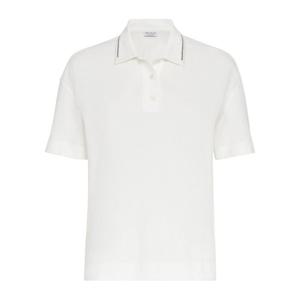 브루넬로쿠치넬리 모닐리 피케 폴로 셔츠 M0T63EM415C7220 WHIT