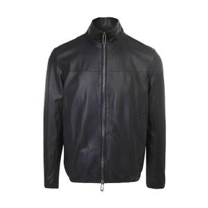 엠포리오 아르마니 집업 긴팔 가죽 재킷 01R55P01P54 922NAVYBLUE TP936951490