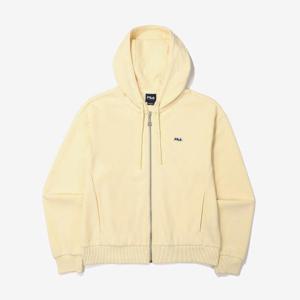 [휠라]프리미엄 코튼폴리 스몰로고 후드집업 (FS2FTG1151F_BTY)