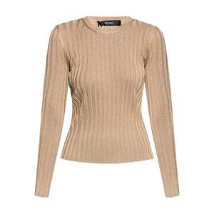 베르사체 골지 긴소매 탑 10208141A15207