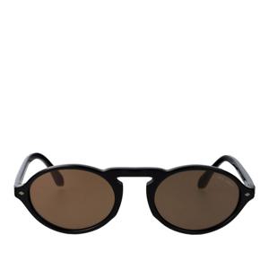 조르지오아르마니 블랙 오벌 렌즈 선글라스 0AR8219U 58758T 52