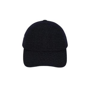 우영미 트위드 볼캡 네이비   23SS W231AC55958N