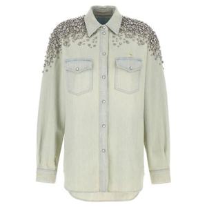 골든구스 셔츠 GWP00589P0006275010050100 Light Blue