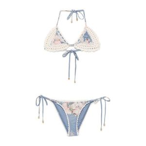 짐머만 클리어 블루 홀터넥 비키니 세트 4141WSS255 TEBLBOFL