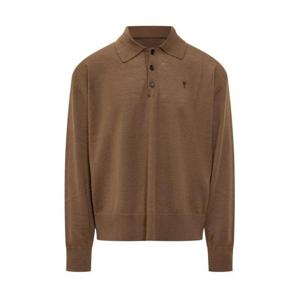 아미 스웨터 H25HPL406KN0066 216H25 BROWN