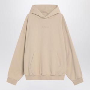 발렌시아가 후드 티셔츠 767877TSVP1 9661 BEIGE