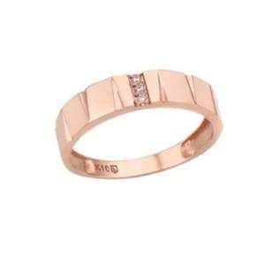 [로이드] 컷팅 포인트 여성 골드 반지 커플링 LRW20019T