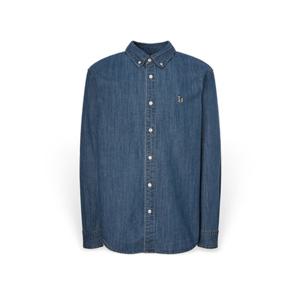 [헤지스] 남성 워싱 데님 긴팔셔츠 HZSH5D336B2