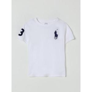 키즈 폴로 랄프로렌 티셔츠 323832907 037 White