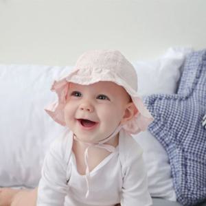 자수 리본 아동 모자 204148 신생아모자 유아모자 아기모자 모자 예쁜모자 귀여운모자 신생아벙거지모자 아기벙거지모자 유아벙거지모자 벙거지모자