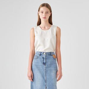 [라인어디션]비즈 포인트 슬리브리스 (NWTPOI01)