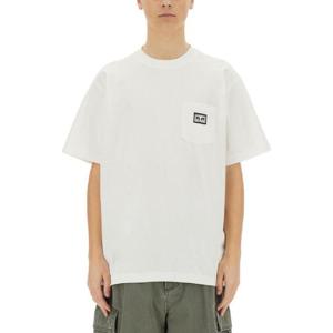 OBEY EYES T-SHIRT WITH POCKET 131080349WHITE