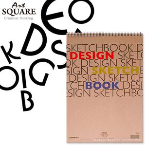 16절아트스퀘어 디자인스케치북A04/200g/20매/180x260상철/16절스케치북/크로키북/드로잉북