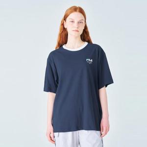[휠라](온라인 단독)Fila tennis 배색포인트 티셔츠 (FE2RSF5112X_INA)