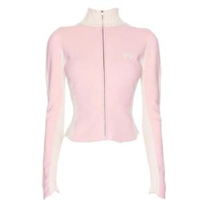 25 FW 발렌시아가 로고 자수 집업 스웨터 828372T1729 TP440827858