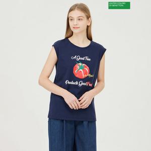 베네통 토마토 티셔츠 BATS91441