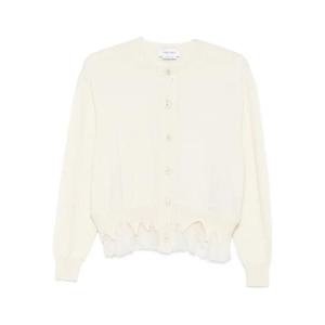 Alexander McQueen 레이스 트리밍 가디건 829289Q1BC8