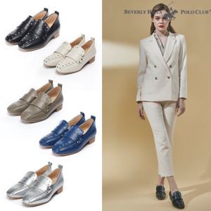 [클리어런스 초특가] 천연소가죽 스터드 포인트 셀레나 로퍼 , 이쁜 스터드 포인트로 스타일리시한 트렌드세터 아이템