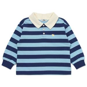 [블루독베이비8] FW25 스트라이프 스웨트셔츠 HJ (45A1933401) (BLUEDOG BABY 유아 출산 백일 선물 도트 강