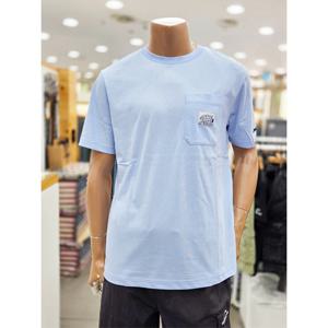 [지프]남녀공용 트레블 그릴 포켓 반팔티셔츠(JQ0TSU384_SB)_DG