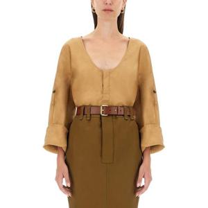 생로랑 셔츠 790080 BEIGE