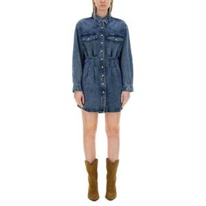 이자벨마랑 숏 원피스 RO0343FA DENIM