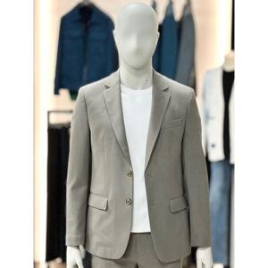 [바쏘옴므]베이지_보카시 스판 슬림핏 셋업 자켓 WSY2JF78A