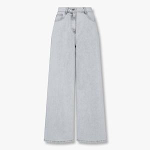 [지컷]씬 밴딩 와이드 데님 팬츠 (7255355800)