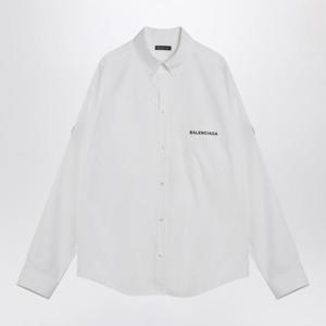 발렌시아가 후드 티셔츠 830979TRM28 White