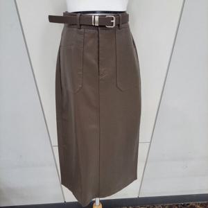 [나인스텝]카우보이 레더스커트 N24NK4303_YS