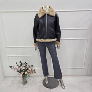 [미니멈]MYDKLJ0800BR 에코퍼 레더 버클 무스탕_JK