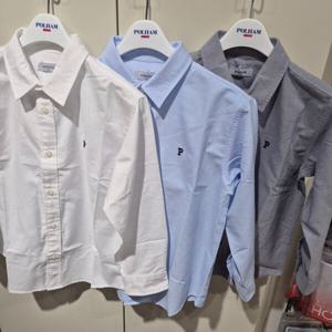 [폴햄키즈]P로고 옥스포드셔츠 PKF5WC3010_DG