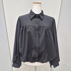 [나인스텝]벌룬블라우스 N25NS5114 BK_YS