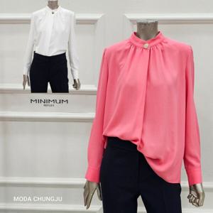 [미니멈]MD 턱셔링 하프넥 블라우스 MD MMYAAWB1100_CJ