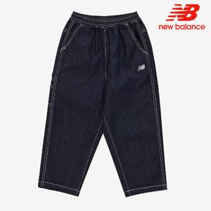 [뉴발란스]뉴발란스 키즈 에센셜 배기핏 데님 팬츠 NK9TE3107U-5