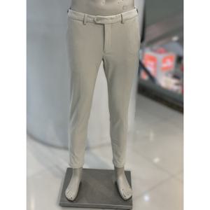 [바쏘옴므]Y4PF74A 크림 면스판 히든밴딩 코듀로이 슬랙스 팬츠_