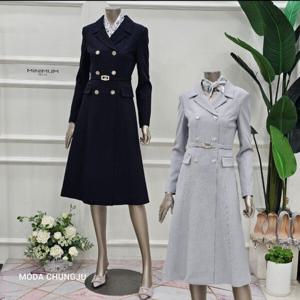 [미니멈]MD 테일러드 더블버튼 A라인 원피스  MD MMYAAWO1090_CJ