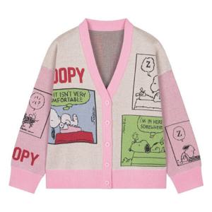 [클라이드앤]스누피  니트 가디건 FPASW671_JK