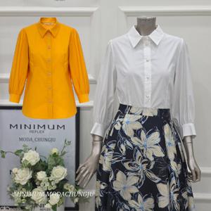 [미니멈]MD 코튼 벌룬 셔츠 MD MYCAWB7050MU