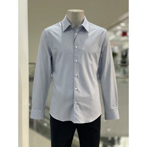 [바쏘옴므]BSZ3TD19 가을 겨울 블루 스판 캐주얼 긴팔 셔츠_CA