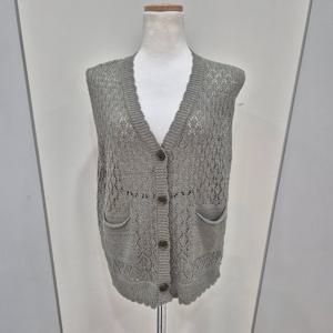 [나인스텝]파니단추주머니니트조끼 N25NW5235_YS