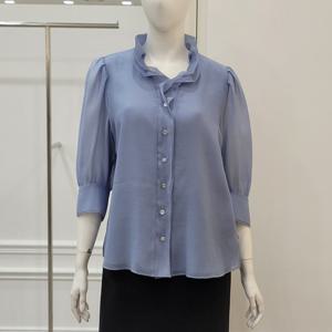 [미니멈]클래식 쉬폰 블라우스 (MYBAWB409ASB)_IC