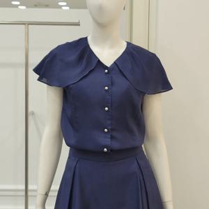 [미니멈]시스루 캡 블라우스 (MYBAWB4130DB)_IC