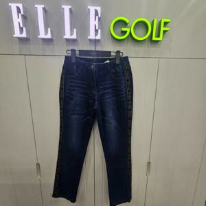 [엘르골프]여성 봄 로고 테잎 데님 팬츠6G21606_DJ