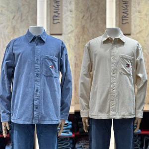 [타미진] 2종 택1 공용 오버 핏 T32F6WSH11TMT1 브릭 코듀로이 오버셔츠 남자여자 봄가을 셔츠자켓 SC