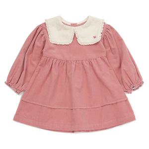 블루독베이비 PK코듀로이빅카라핀턱드레스 45A14-400-03