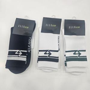[엘르골프]남성 컬러 블록 장목 양말6K18352_DJ