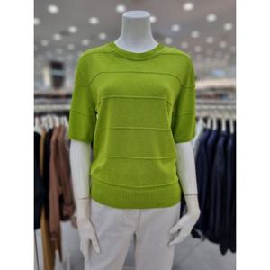 [더아이잗]여름용 라인디테일 니트 IN5PO044930_DJ