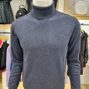 [루이까스텔]남성 루이까스텔 로고 자수터틀니트3MRSW002N_OD