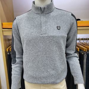 [루이까스텔]남성 소재 하이브리드 반집업 티셔츠3MRTS001C_OD